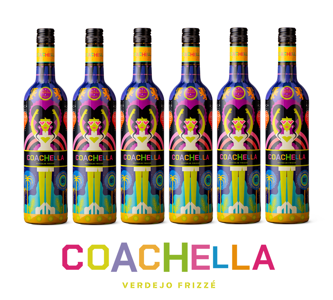 Coachella Verdejo Frizzante Wine 6 botellas de 75 cl